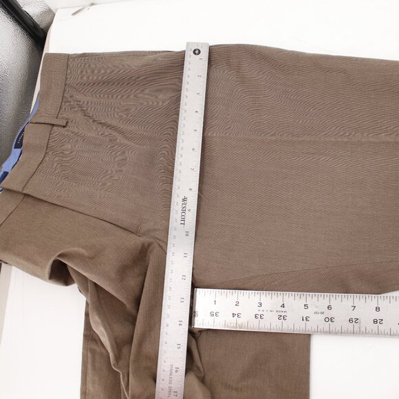 NWT Banana Republic Mens Pant, Classic Fit, Straight Leg, Flat Front, 35"x32" - Picture 9 of 14